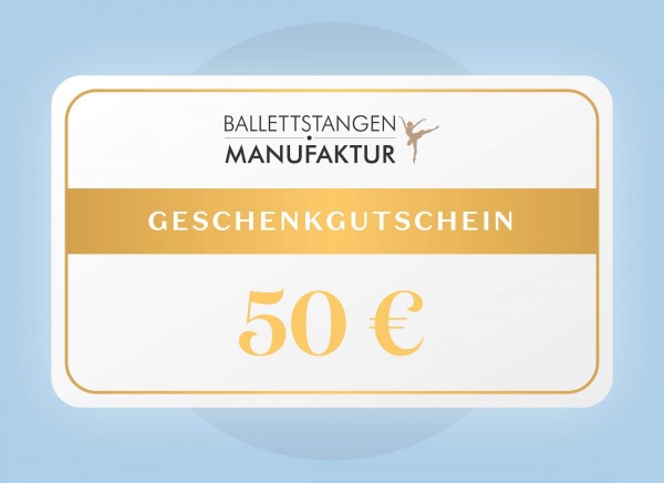 Geschenkgutschein 50 € Geburtstag