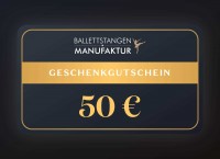 Geschenkgutschein 50 € Neutral