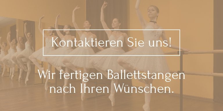 Ballettstangen in Ihrem Lieblingsholz