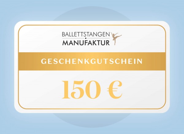 Geschenkgutschein 150 € Geburtstag