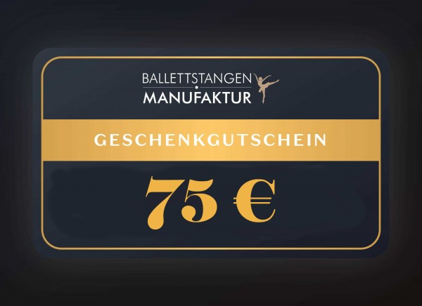 Geschenkgutschein 75 € Neutral